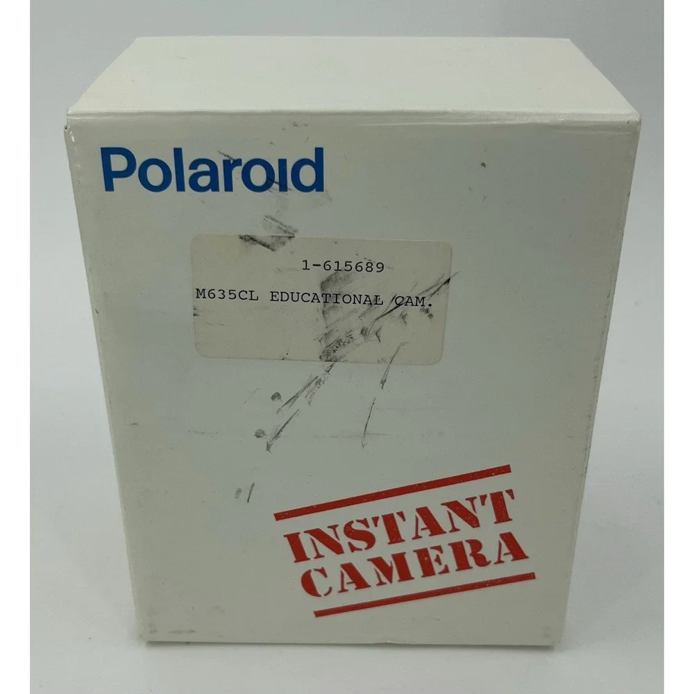 Polaroid Instant Camera M 635 CL Educational Camera Teacher Rare Rainbow Vintage